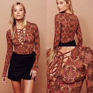 FREE PEOPLE Mai Tai Lace Up